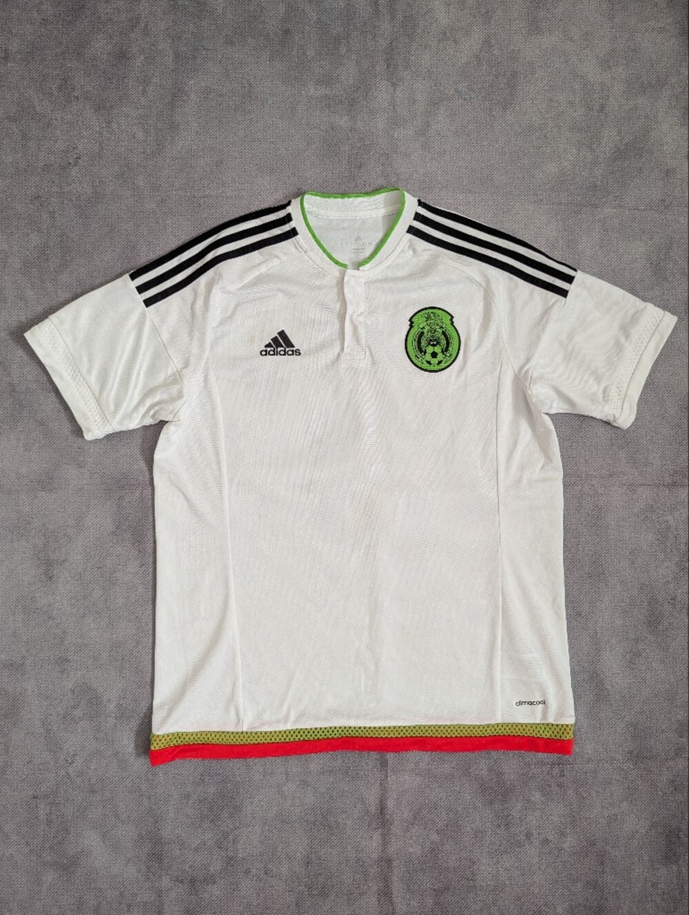 Mexico National Soccer Team 2015-2016 Away Jersey Men's L White